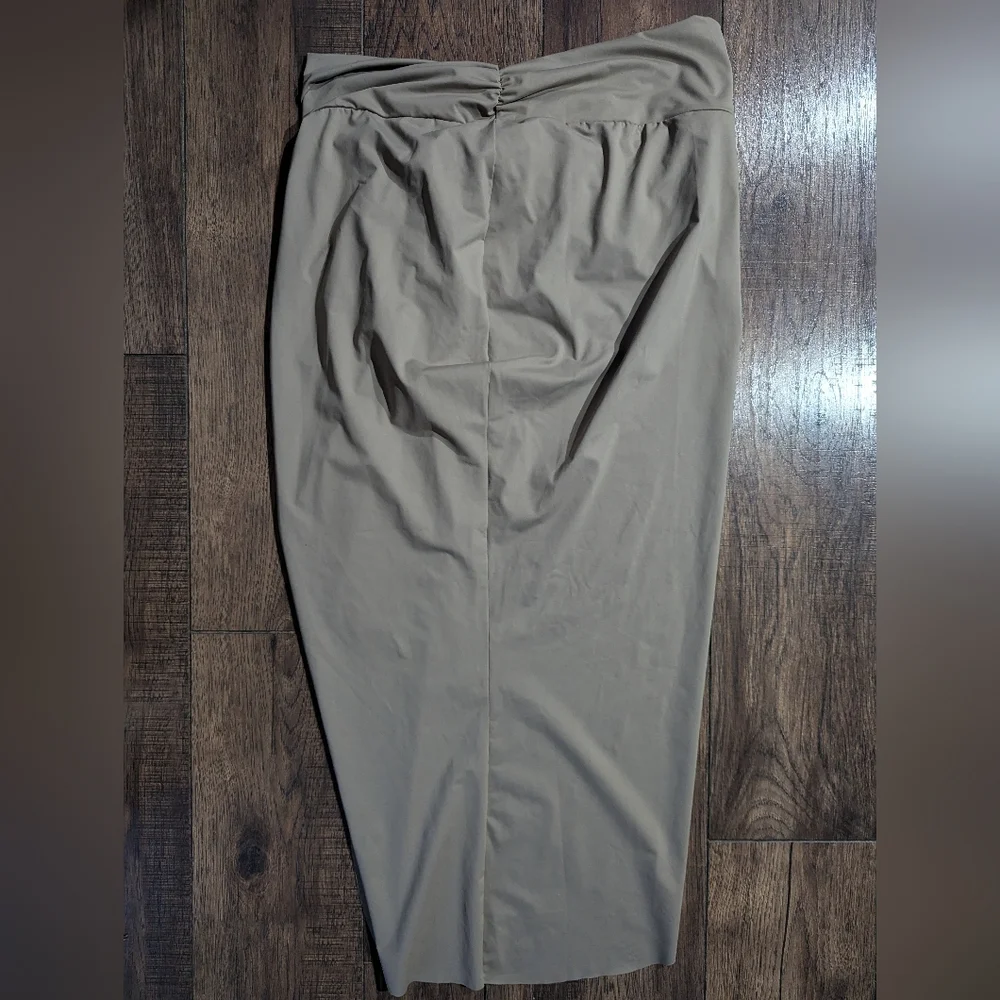 SKIMS Signature Recycled Swim Sarong Skirt Desert Sand/Tan Womens Size 3X NWT!
